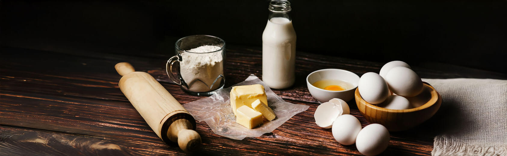 Backmischungen im Glas