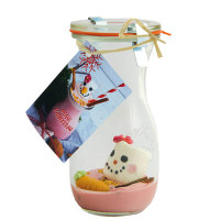 Heiße Schneefrau -  Heiße Schokolade mit Marshmallow